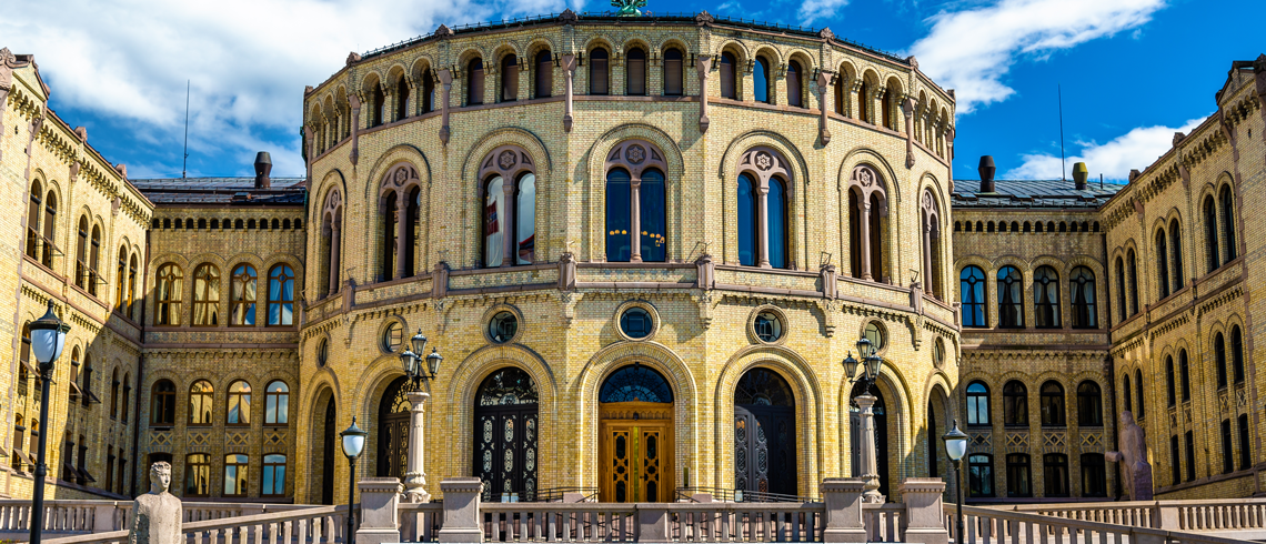 Bilde av stortinget